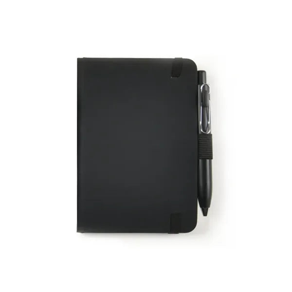3.74" x 5.71" Mini Notebook with Retractable Pen - 80 Sheets