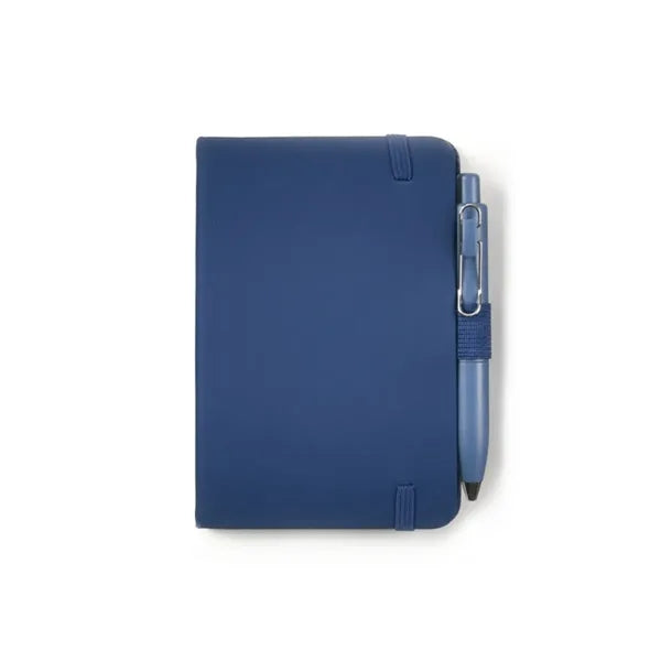 3.74" x 5.71" Mini Notebook with Retractable Pen - 80 Sheets