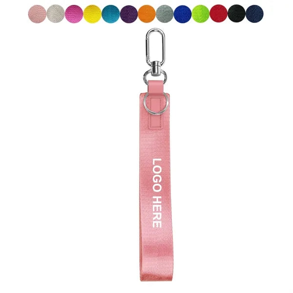 Hand Wrist Keychain Lanyard with Metal Clasp