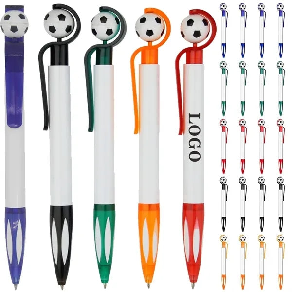 Football Soccer Ball Shaped Ballpoint Pen