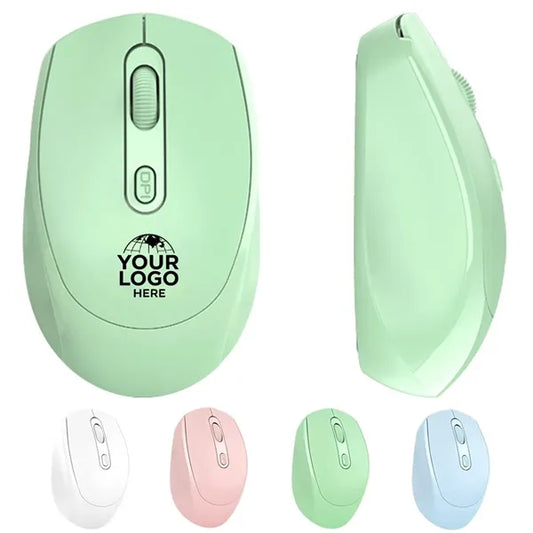 Rechargeable Wireless Bluetooth Mouse with USB Receiver