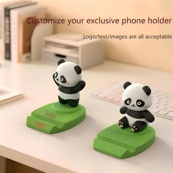 Creative Cartoon Panda Phone Stand Desktop Ornament