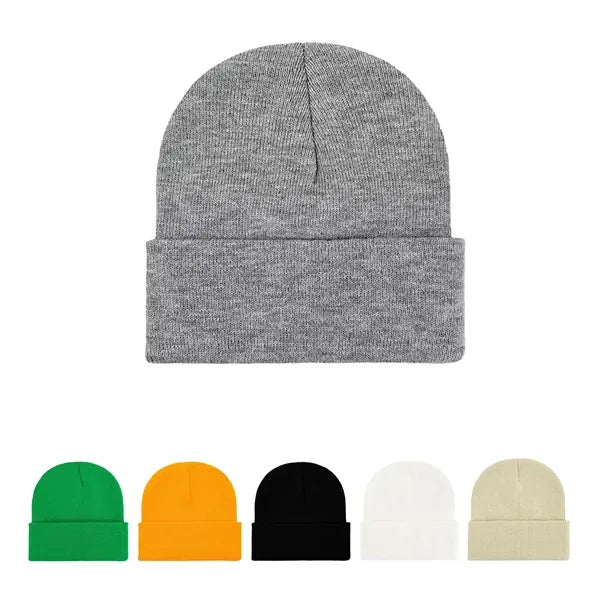 Embroidered Knit Hat