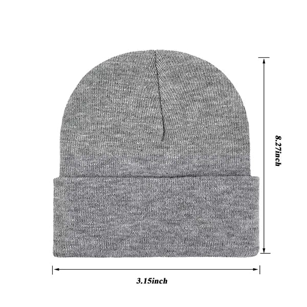 Embroidered Knit Hat