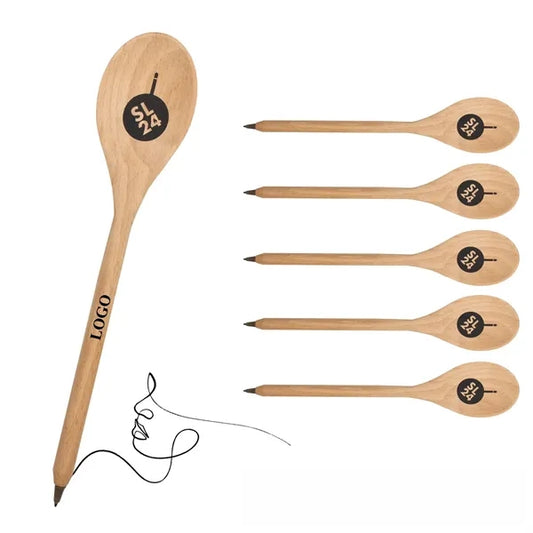 Wooden ecofriendly spoon pen