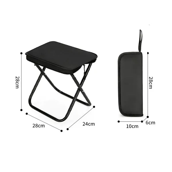 Retractable And Portable Outdoor Folding Chair