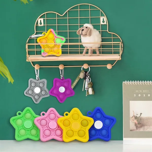 Fidget Spinner Keychain