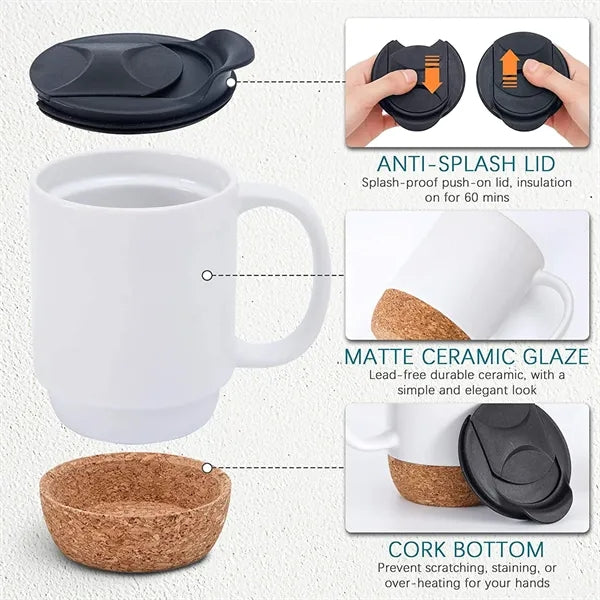 12OZ Ceramic Coffee Mug