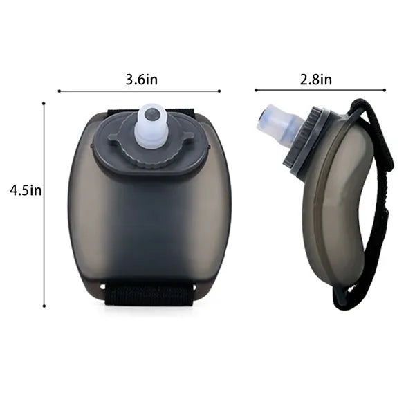7oz Silicone Sport Wrist Water Bottle