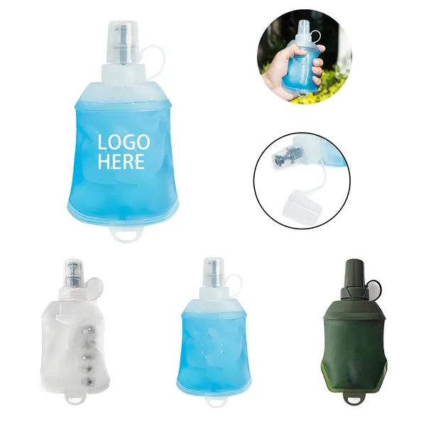 5oz TPU Foldable Sport Water Bottle