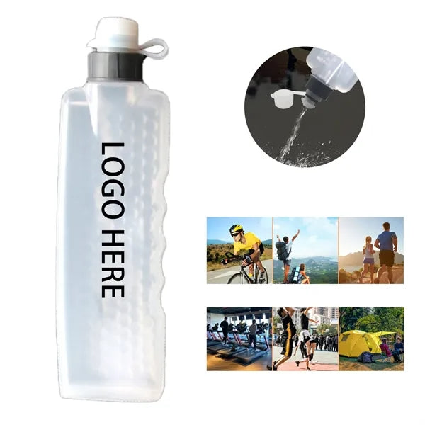 10oz Portable Squeeze Type Sports Water Bottle