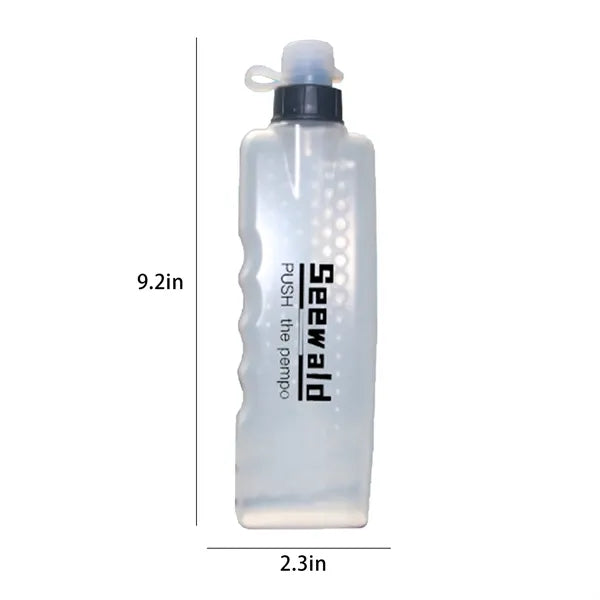 10oz Portable Squeeze Type Sports Water Bottle