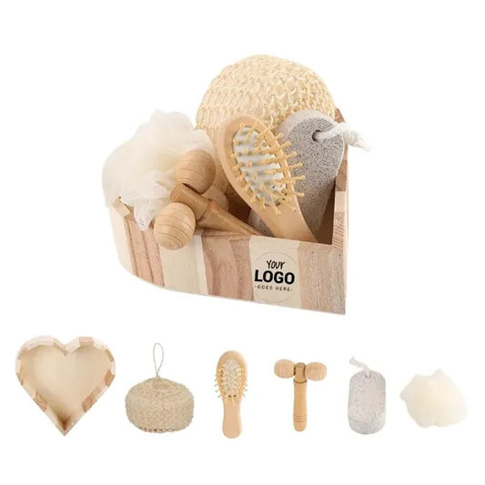 Luxury Bath and Spa Gift Set with Loofah and Accessories