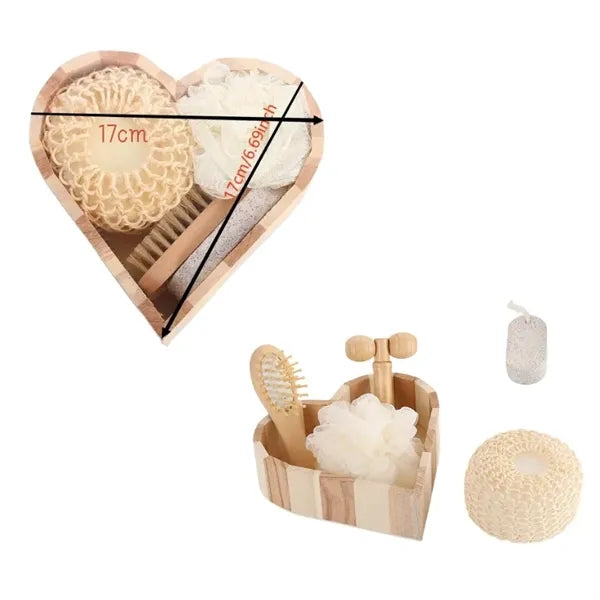 Luxury Bath and Spa Gift Set with Loofah and Accessories