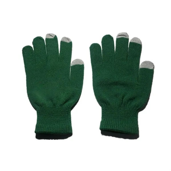 Acrylic Knit Touchscreen Gloves Mittens
