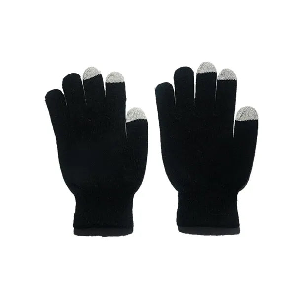 Acrylic Knit Touchscreen Gloves Mittens