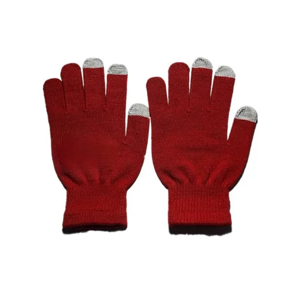 Acrylic Knit Touchscreen Gloves Mittens