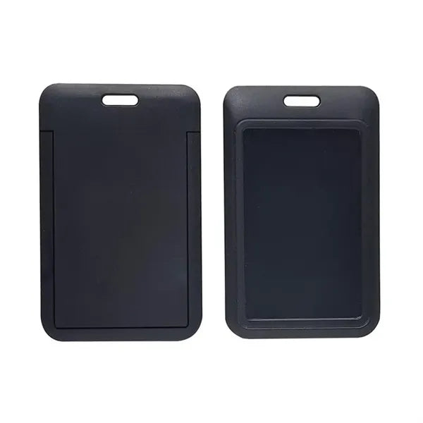 Slide Cover Badge Holder with Window