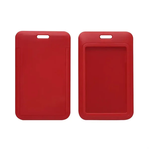 Slide Cover Badge Holder with Window