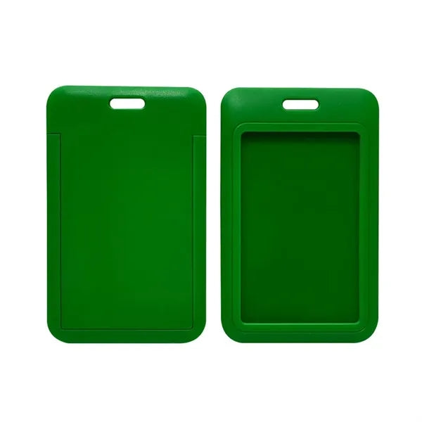 Slide Cover Badge Holder with Window