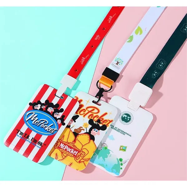 Slide Cover Badge Holder with Window