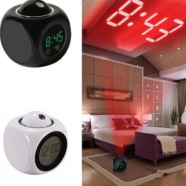 Digital Voice Report Projection Alarm Clock