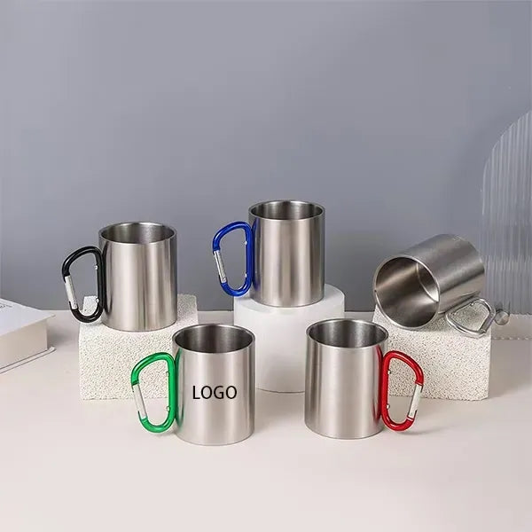 Portable Camping Carabiner Mug