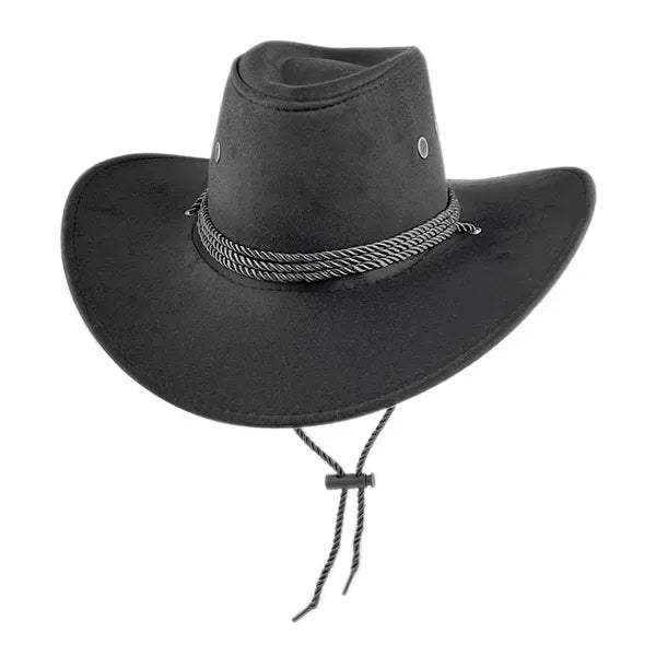Western Suede Cowboy Hat