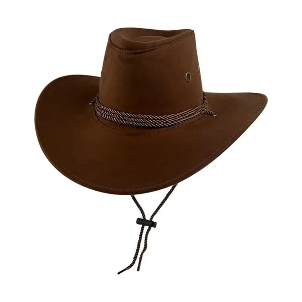 Western Suede Cowboy Hat