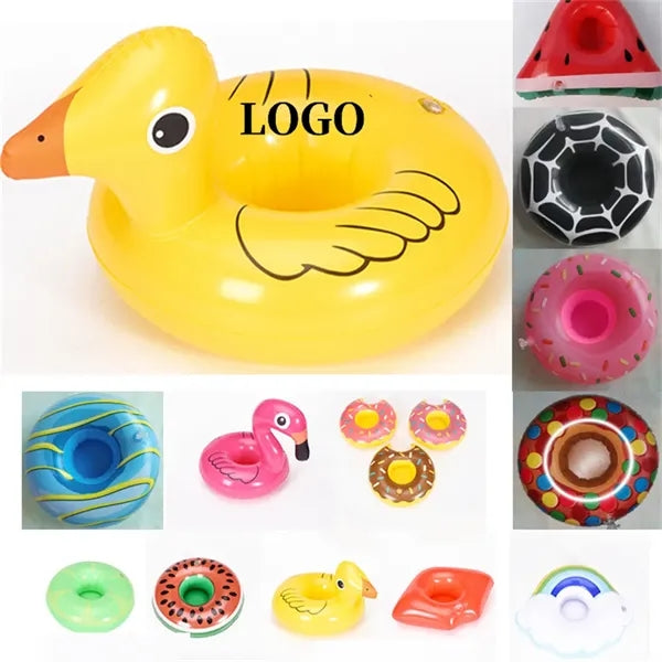 Inflatable Floating Drink Holder Cup Float
