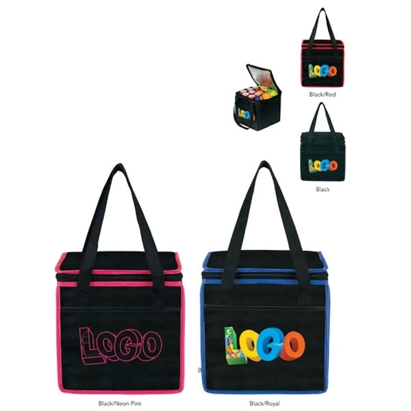 Square Insulated Cooler Tote Bag