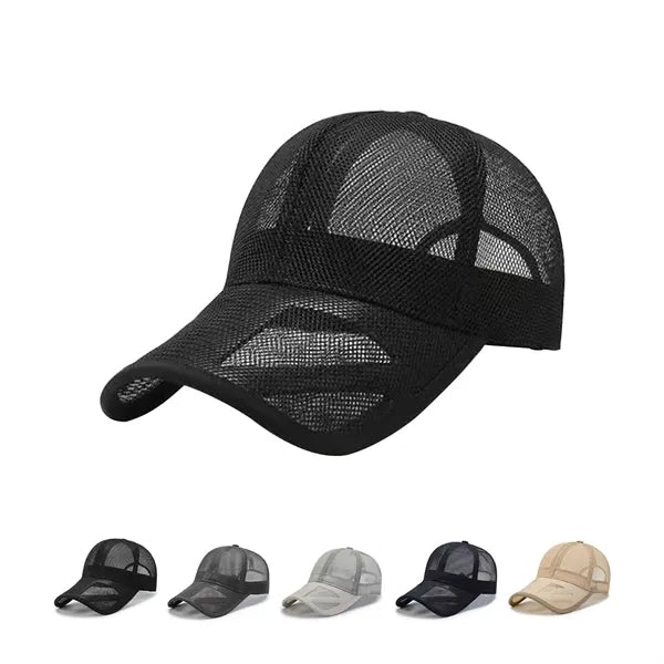 Summer Polyester Mesh Cap