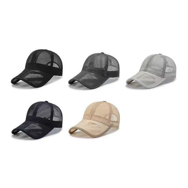 Summer Polyester Mesh Cap