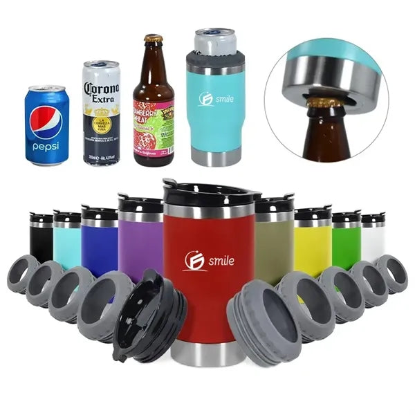 4-in-1 Stainless Steel Drink Holder