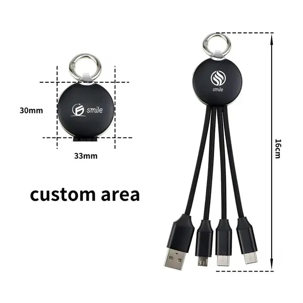 3-in-1 Light-Up Charging Cable