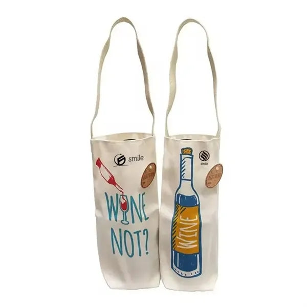 Recycled Canvas Wine Tote
