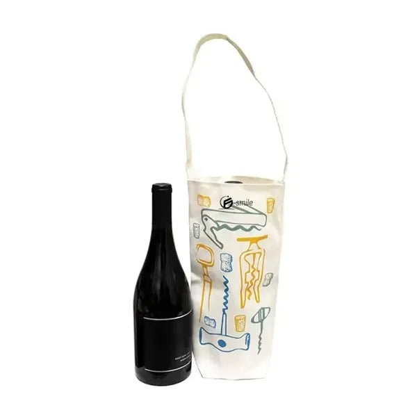 Recycled Canvas Wine Tote