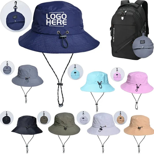 Waterproof Outdoor Bucket Hat with Wide Brim