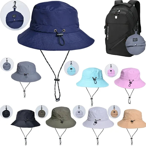 Waterproof Outdoor Bucket Hat with Wide Brim