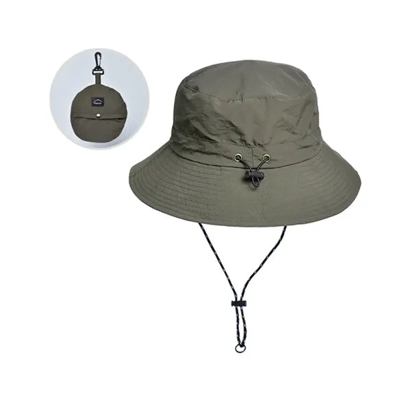 Waterproof Outdoor Bucket Hat with Wide Brim
