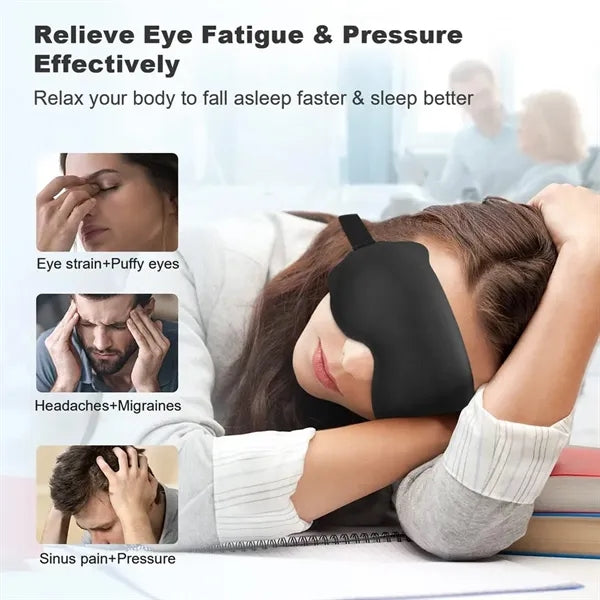 3D Travel Sleeping Eye Mask Soft Breathable Shade Cover