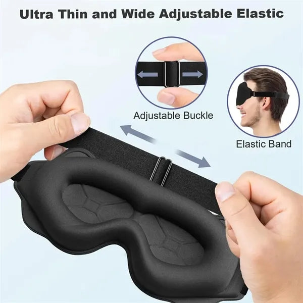 3D Travel Sleeping Eye Mask Soft Breathable Shade Cover