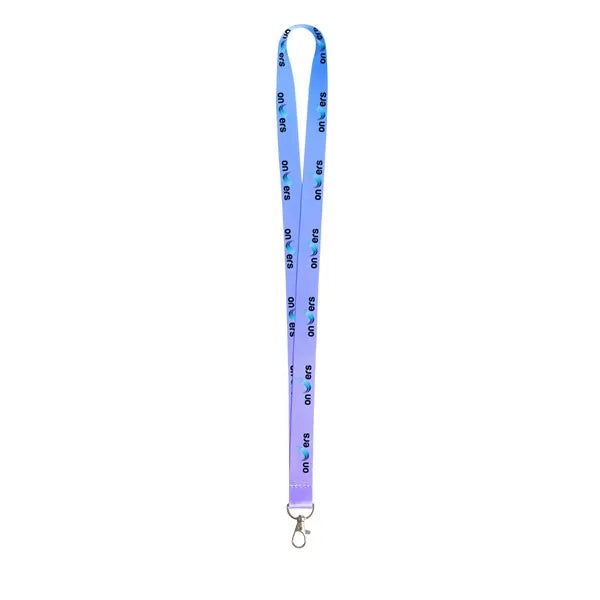 3/4" Polyester Custom Printed Lanyard