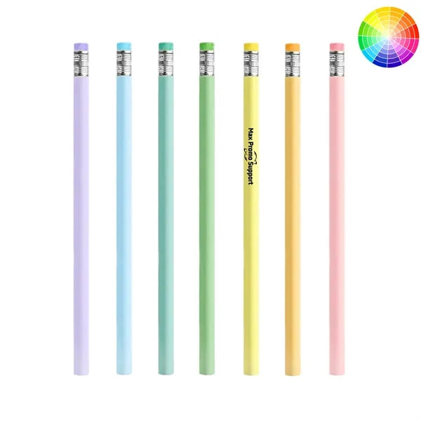 Colorful Pencil with Eraser