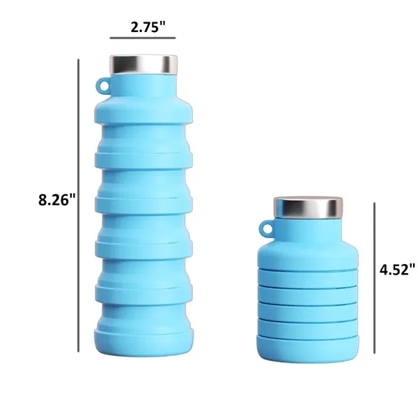 17 oz Collapsible Silicone Water Cup
