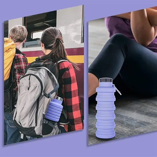 17 oz Collapsible Silicone Water Cup