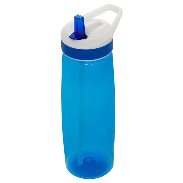 28 oz Wave Bottle With Flip Up Straw