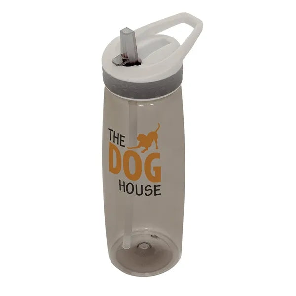 28 oz Wave Bottle With Flip Up Straw