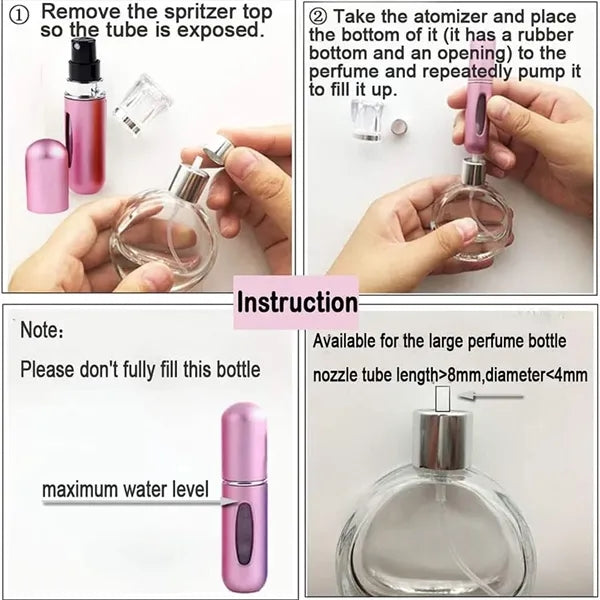 Refillable Perfume Spray Bottle