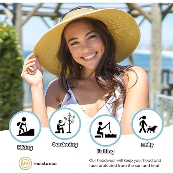 Foldable Straw Sun Hat